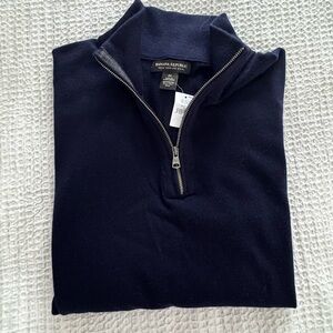 Banana republic merino wool quarterzip